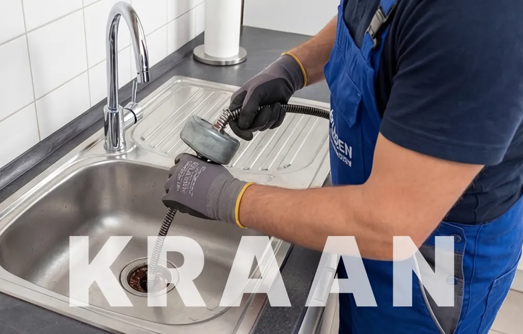 drain-cleaning verstopte afvoer en kraan